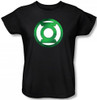 Green Lantern Green Hot Rod Logo Woman's T-Shirt