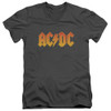 Image for AC/DC V Neck T-Shirt - Logo