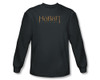 Image Closeup for The Hobbit Middle Earth Map long sleeve T-Shirt