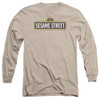 Image for Sesame Street Long Sleeve Shirt - Tilted Logo