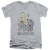 Image for Sesame Street V Neck T-Shirt - Colorful Group