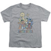 Image for Sesame Street Youth T-Shirt - Colorful Group