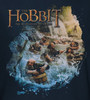 Image Closeup for The Hobbit Girls T-Shirt - Desolation of Smaug Barreling Down