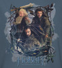 The Hobbit Desolation of Smaug Three Dwarves T-Shirt