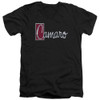 Image for General Motors V Neck T-Shirt - Chrome Script