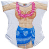 Image for Blue Sarong Cover Up T-Shirt