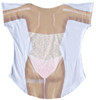 Image Closeup for Pink Lingerie Cover Up T-Shirt