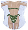 Image Closeup for Camouflage Bikini Cover Up T-Shirt