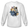 Lord of the Rings Collage of Evil Long Sleeve T-Shirt