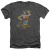 Image for Wonder Woman Heather T-Shirt - Spinning