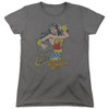 Image for Wonder Woman Womans T-Shirt - Spinning