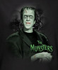 Image Closeup for The Munsters the Man of the House Girls Shirt