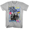 Image for Saved by the Bell Heather T-Shirt - Zack Band