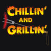 Image Closeup for Chillin' and Grillin' Apron