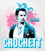 Image Closeup for Miami Vice Crockett Kids T-Shirt
