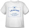 Warehouse 13 Now Leaving Univille Kids T-Shirt