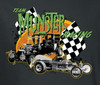 Image Closeup for The Munsters Team Munsters Racing Girls Shirt