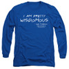 Image for Friends Long Sleeve Shirt - I am Pretty Wisdomous