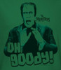Image Closeup for The Munsters Oh Goody! Girls Shirt