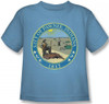 Parks & Rec Distressed Pawnee Seal Kids T-Shirt