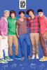 One Direction Poster - Blue Background