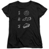 Image for Twin Peaks Womans T-Shirt - Pie Log Donut