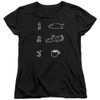 Image for Twin Peaks Womans T-Shirt - Coffee Log Fish