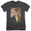 Image for David Bowie V Neck T-Shirt - Smokin