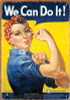 Image for Rosie the Riveter Tin Sign