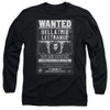 Image for Harry Potter Long Sleeve Shirt - Bellatrix Lestrange Wanted Poster