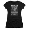 Image for Harry Potter Girls T-Shirt - Bellatrix Lestrange Wanted Poster