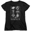 Image for Harry Potter Womans T-Shirt - Horcrux Symbols