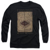 Image for Harry Potter Long Sleeve Shirt - Marauder's Map Words