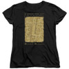 Image for Harry Potter Womans T-Shirt - Map Interior