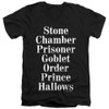 Image for Harry Potter V Neck T-Shirt - Titles