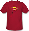 Image Closeup for Superman T-Shirt - Super Mech Shield Logo
