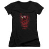 Image for A Nightmare on Elm Street Girls V Neck - One Two Freddy's Coming For You