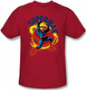 Image Closeup for Superman T-Shirt - A Name to Uphold Logo