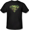 Image Closeup for Superman T-Shirt - Camo Logo