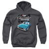 Image for Chevrolet Youth Hoodie - Classic Blue Camero