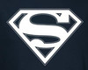 Superman T-Shirt - Navy & White Shield Logo