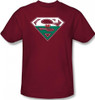 Superman T-Shirt - Welsh Flag Shield