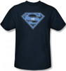 Image Closeup for Superman T-Shirt - U.N. Shield Shield Logo