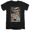 Image for Star Trek Juan Ortiz Episode Poster V Neck T-Shirt - Ep. 43 Wolf in the Fold on Black