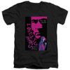 Image for Star Trek the Next Generation Juan Ortiz Episode Poster V Neck T-Shirt - Season 1 Ep. 7 Lonely Among Us on Black