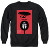 Image for Star Trek the Next Generation Juan Ortiz Episode Poster Crewneck - Season 1 Ep. 10 Hide and Q on Black