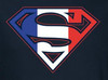 Superman T-Shirt - French Flag Shield