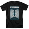 Star Trek the Next Generation Juan Ortiz Episode Poster T-Shirt - Season 2 Ep. 11 Contagion on Black