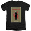 Image for Star Trek the Next Generation Juan Ortiz Episode Poster V Neck T-Shirt - Season 3 Ep. 22 the Most Toys on Black