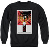 Image for Star Trek the Next Generation Juan Ortiz Episode Poster Crewneck - Season 4 Ep. 1 the Best of Both Worlds Part II on Black